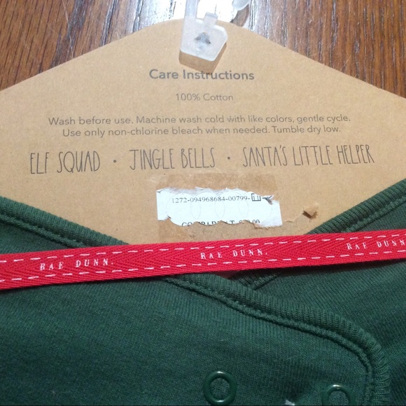 Rae Dunn baby Christmas Bibs - Picture 6 of 6